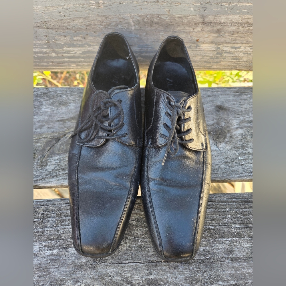 ALDO Men's Black Oxford Dress Shoes US Size 8 EUR 41